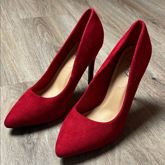 Y Not Shoes - Y-Not Elegant Red Women's Heels